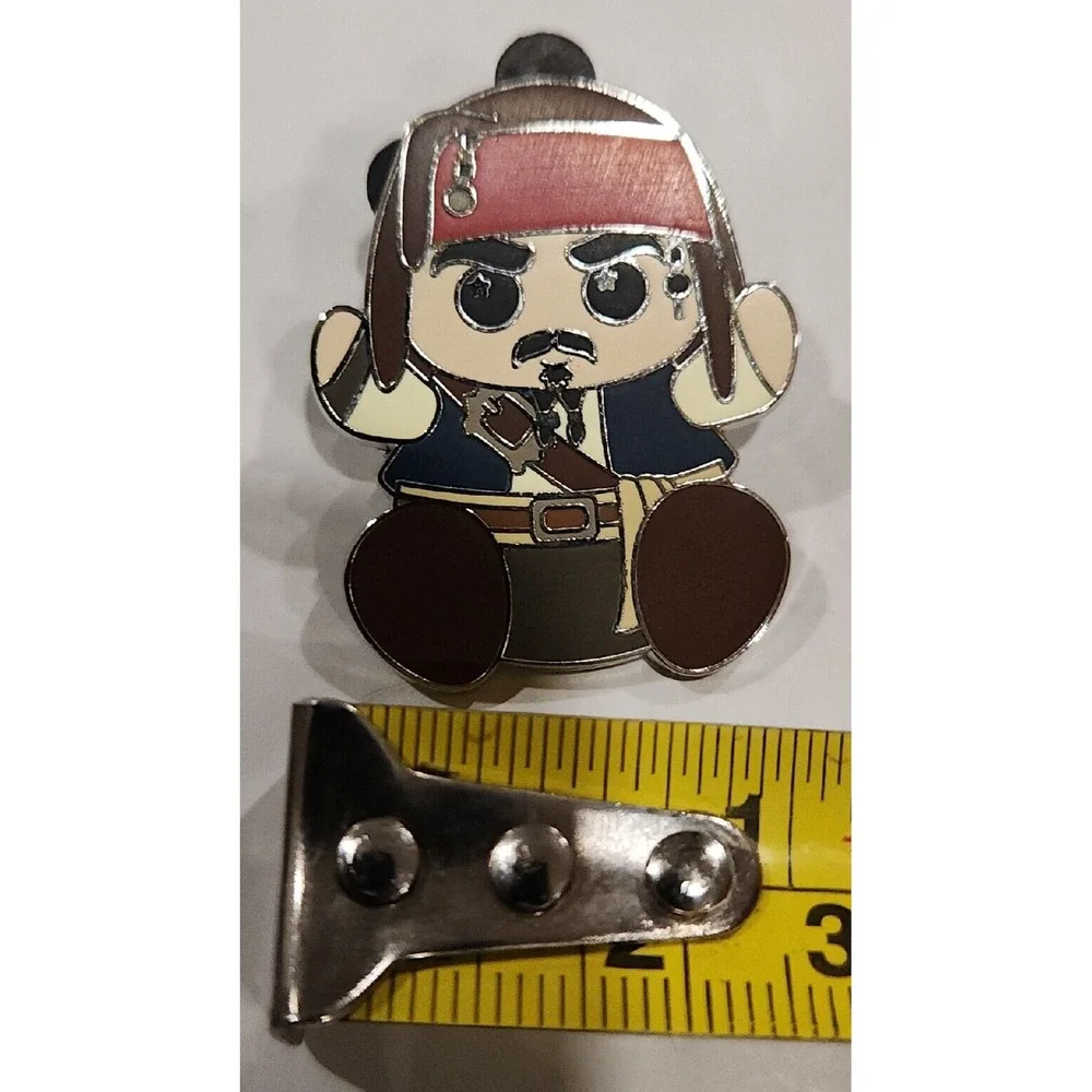 Disney Pin PIRATES CAPTAIN JACK SPARROW PP Preproduction Sample Proof LE 00009 - Picture 4 of 6